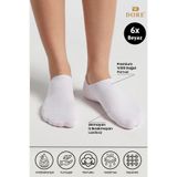 Dore Orijinal 6 Çift Premium Pamuklu Penye Konforlu Dikişsiz Görünmez Spor Ayakkabı Sneaker Çorap