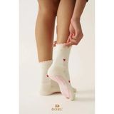 Dore Orijinal Kadın Yeni Sezon Yoga Sports Trend Model Pilates ve Yoga Kaydırmaz Tabanlı Çorap - 36 - 39 - Pembe