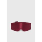 Dore & Rose Aura %100 Mulberry Ipek Uyku Maskesi – Bordo | Işık Engelleyen, Cilt Dostu, Lüks Göz Maskesi