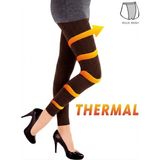 Dore Termal (200 Denye) Tayt Kadın Çorap - Büyük Beden - XL - Kahve