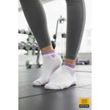 Dore Yazlık Yeni Sezon Girly Sweet Trend Model Pilates ve Yoga Kaydırmaz Tabanlı Çorap 1 Çift Lila 36 - 42