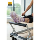 Dore Yazlık Yeni Sezon Yoga Sports Kaydırmaz Tabanlı Batik Model Pilates ve Yoga Çorabı 1 Çift Mor 36 - 42