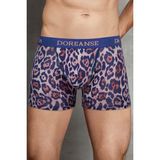 Doreanse 1801 Modal Çok Renkli Baskılı Torbalı Normal Paça Erkek Boxer