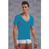 Doreanse 2820 Erkek Modal Derin V Yaka Kısa Kol T Shirt