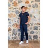 Doreanse 4515 Pamuklu Kısa Kollu Erkek Pijama Takımı