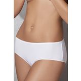 Doreanse 7106 Bayan Büyük Beden Modal Yüksek Bel Beyaz Slip Külot