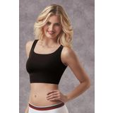 DOREANSE 9314 BAYAN ELEGANT SILKY SİYAH BÜSTİYER ATLET