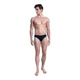 Doreanse Erkek Logo Baskılı Slip Mayo 3844-siyah