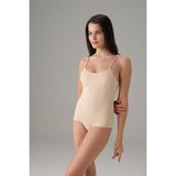 Doreanse Kadın Dikişsiz Ince Askılı Invizible Body 12123 - XL - Ten