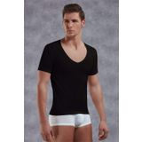 Doreanse Siyah Derin V tshirt