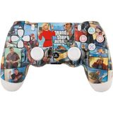 Doreka Dualshock 4 V2 Gta V Edition Zct2 Kablosuz Ps4 Oyun Kolu - Çok Renkli
