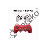 Doreka Ps3 Dualshock 3 Kol Kırmızı Beyaz