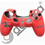 Doreka Ps4 Dualshock Joystick Koruyucu Silikon Kılıf Spider-Man Desenli - Kırmızı