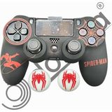 Doreka Ps4 Dualshock Spider-Man Koruyucu Silikon Kılıf ve Analog Korucusu - Beyaz