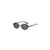 Dorel Yuvarlak Metal Siyah Çerçeve Unisex UV400 Vintage Retro Güneş Gözlüğü