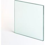 Dorello 15 x 25 cm Yüksek Isıya Dayanıklı Şömine Kuzine Soba Camı 4 mm – Seramik Cam (Bal Rengi / Şeffaf)