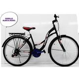 Dorello Alanya Model Dorello Bisiklet 2610 Model 26 Jant Bisiklet Şehir Alanya Model Siyah Bisiklet - Renkli