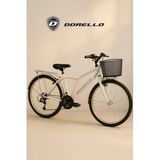 Dorello Bisiklet 2650 D Kadro Bisiklet Sepetli Camurluklu Sepetli 26 Jant