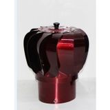 Dorello Çap 13 Cm Esmatik Baca Aspiratörü Baca Havalandırması Boruya Takılan 130 Mm Baca Çapı 13 Lük
