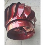 Dorello Çap 30 Cm Esmatik Baca Aspiratörü Baca Havalandırması Boruya Takılan 30 Mm Baca Çapı 30 Cm