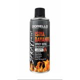 Dorello Isıya Dayanıklı Sprey Boya +650C Yüksek Sıcaklığa Dayanıklı Isı Boyası Metal, Soba, Mangal Ve Barbekü İçin