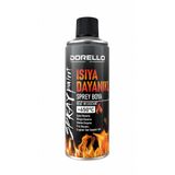 Dorello Isıya Dayanıklı Sprey Boya +650°C Yüksek Sıcaklığa Dayanıklı Isı Boyası Metal, Soba, Mangal ve Barbekü Için