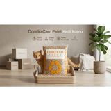 Dorello Kedi Kumu Çam Pelet Kokusuz Topaklanmayan %100 Organik Çam Kokulu 6 mm 15 kg