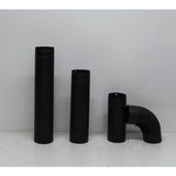 Dorello Mat Siyah Soba Borusu Kuzine Soba Borusu 70 cm 1 Adet