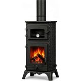 Dorello Odun Kömür Sobası Pik Döküm Fırınlı Kuzine Soba DRL-053