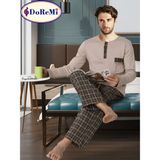 Doremi 002-000266 Açık Kahverengi Brave Bryan Erkek Pijama Takımı