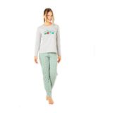 Doremi 002-000814 Yeşil Kadın Pijama Takımı