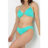 DoReMi Bağlama Detaylı Normal Bel Bikini Takım MİNT YEŞİLİ 36
