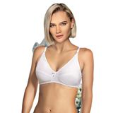 DoReMi Balensiz%100 Doğal Pamuk Comfort Sütyen (BEYAZ / 105)
