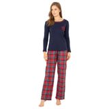 Doremi Bayan Pijama Takımı LACİVERT XL-XXL