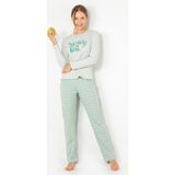 Doremi Bayan Pijama Takımı - M - Yeşil Melanj