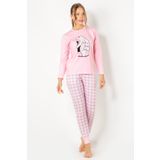 DoReMi Bayan Pijama Takımı PEMBE M-L