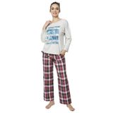 DoReMi Bayan Pijama Takımı,Gri Melanj M,9900570431606