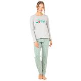 DoReMi Bayan Pijama Takımı,Gri Melanj S/M,9410570565042