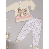 Doremi Bej Kız Çocuk Pijama Takımı