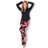 Doremi CRS002-000521 Siyah Kadın Pijama Takımı