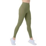 DoReMi Dikişsiz Örme Yüksek Bel Tayt AÇIK YEŞİL L-XL