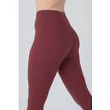 DoReMi Dikişsiz Örme Yüksek Bel Tayt KIRMIZI XS-S