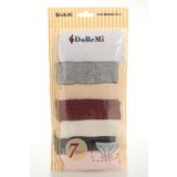 DoReMi Düz Daily Fit 7li Bayan Külot ASORTİ 3XL-4XL