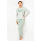 Doremi EC002-000818 Renkli Kadın Pijama Takımı