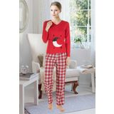 Doremi ECRE002-000537 Renkli Kadın Pijama Takımı