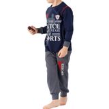DoReMi Erkek Çocuk Pijama Takımı LACİVERT 4-5