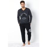 DoReMi Erkek Homewear Pijama Takımı ANTRASİT MELANJ XL-XXL