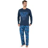 DoReMi Erkek Pijama Takımı-820 LACİVERT M