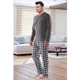 DoReMi Erkek Pijama Takımı FÜME M