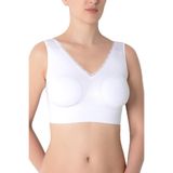 DoReMi İnce Pedli Seamless Toparlayıcı Büstiyer,Beyaz M